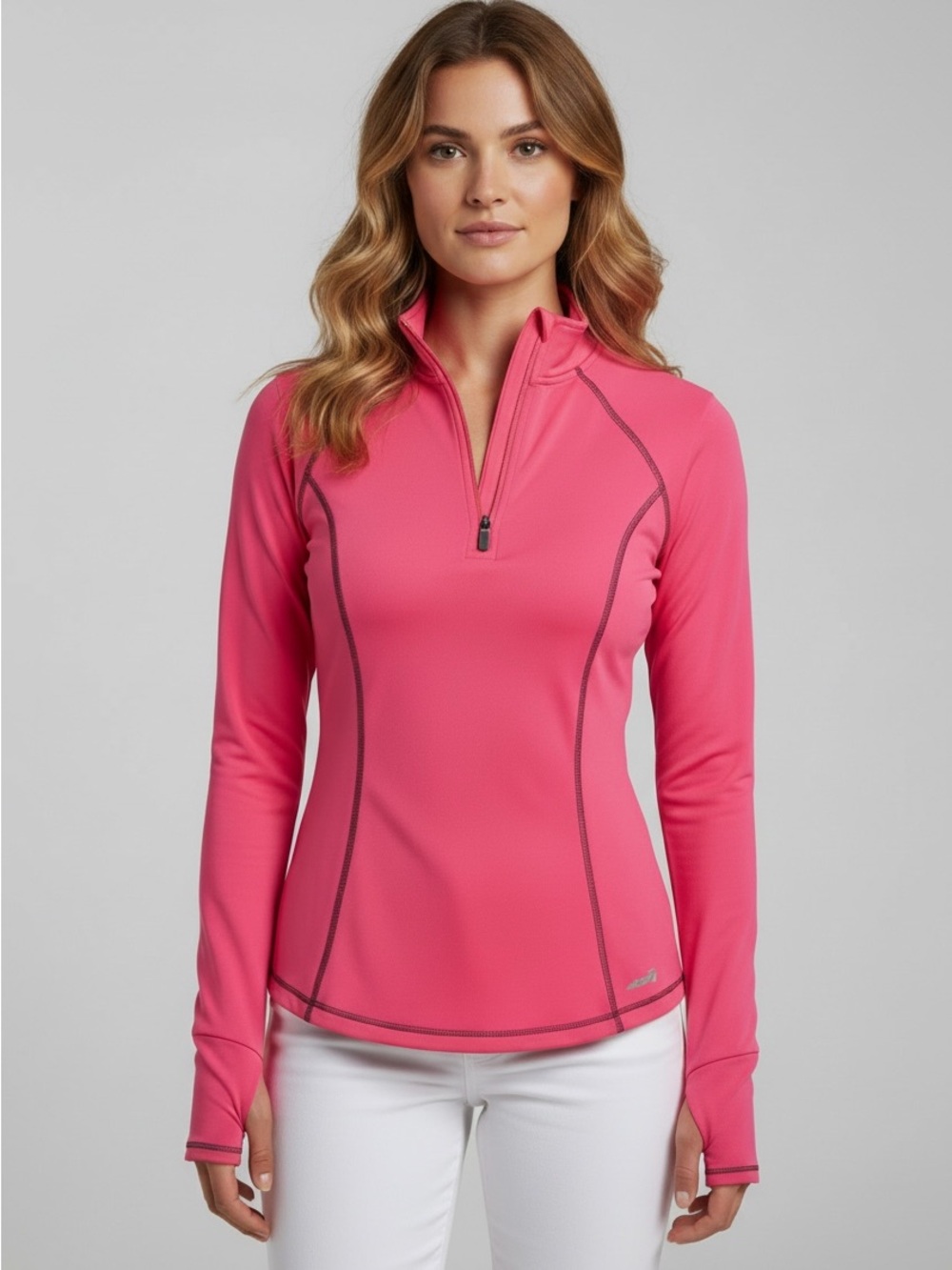Avia Hot Pink Long-Sleeve pullover